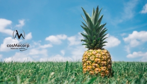 La piña es una fruta saludable